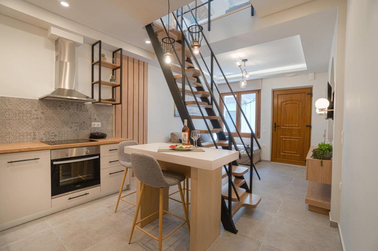 Ferienwohnung Jacuzzi Maisonette In Sfakia Center 'New 2023' Khóra Sfakíon Exterior foto