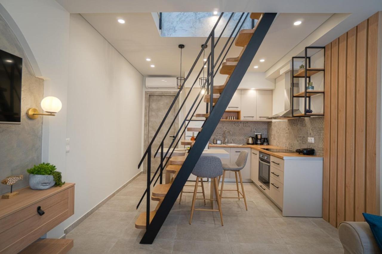 Ferienwohnung Jacuzzi Maisonette In Sfakia Center 'New 2023' Khóra Sfakíon Exterior foto